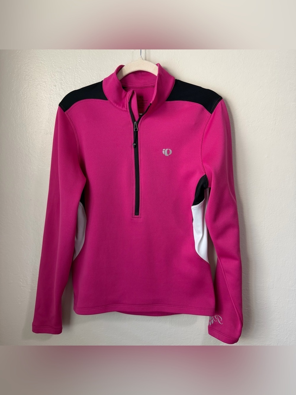 Pearl Izumi Women’s Quarter-Zip Thermal Cycling Jersey size Small hot pink